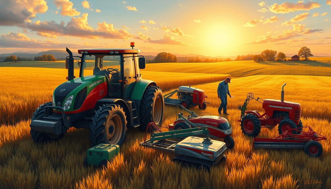 Como comprar equipamentos e implementos agricolas para fazendas