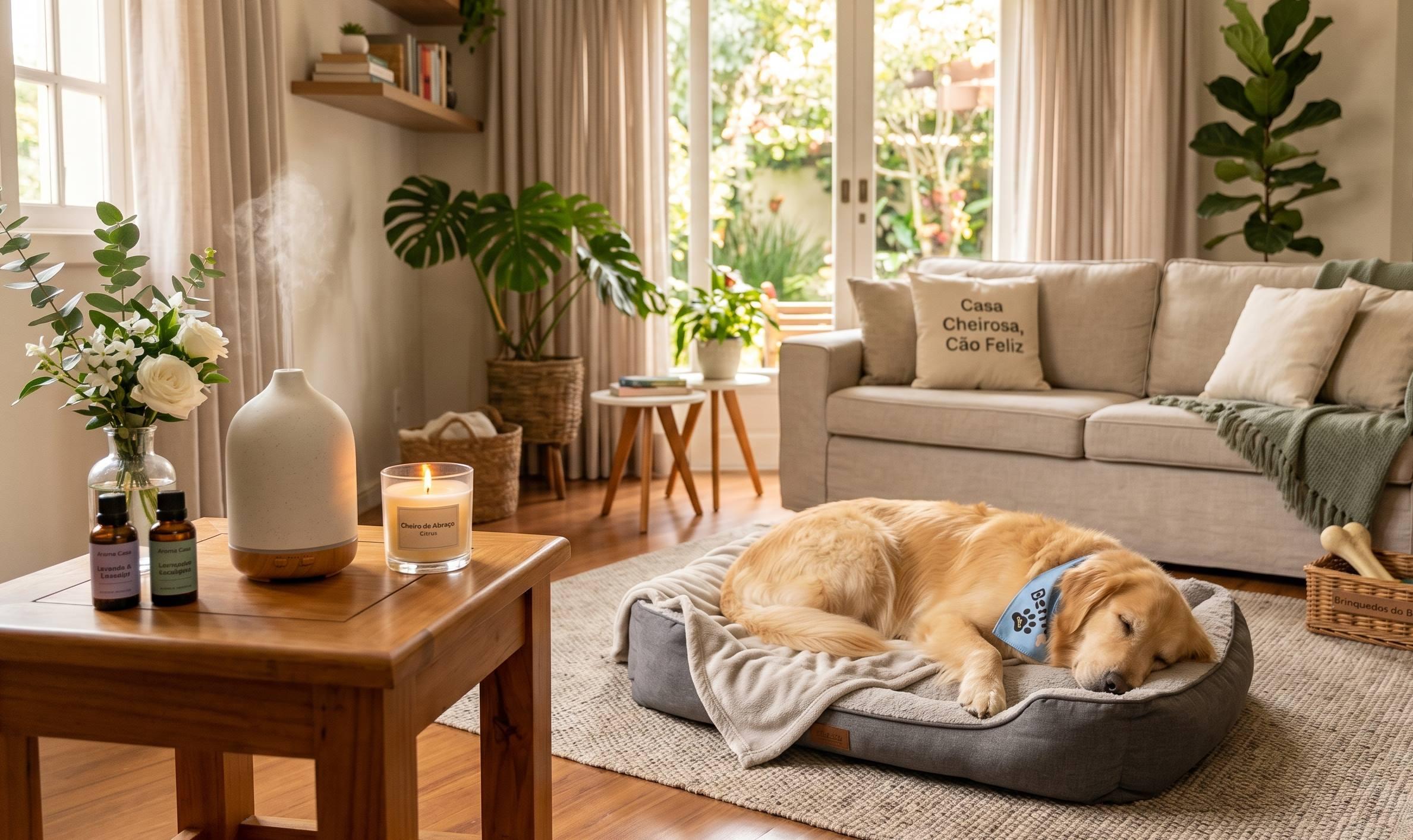 Como deixar a casa cheirosa mesmo tendo cachorro?