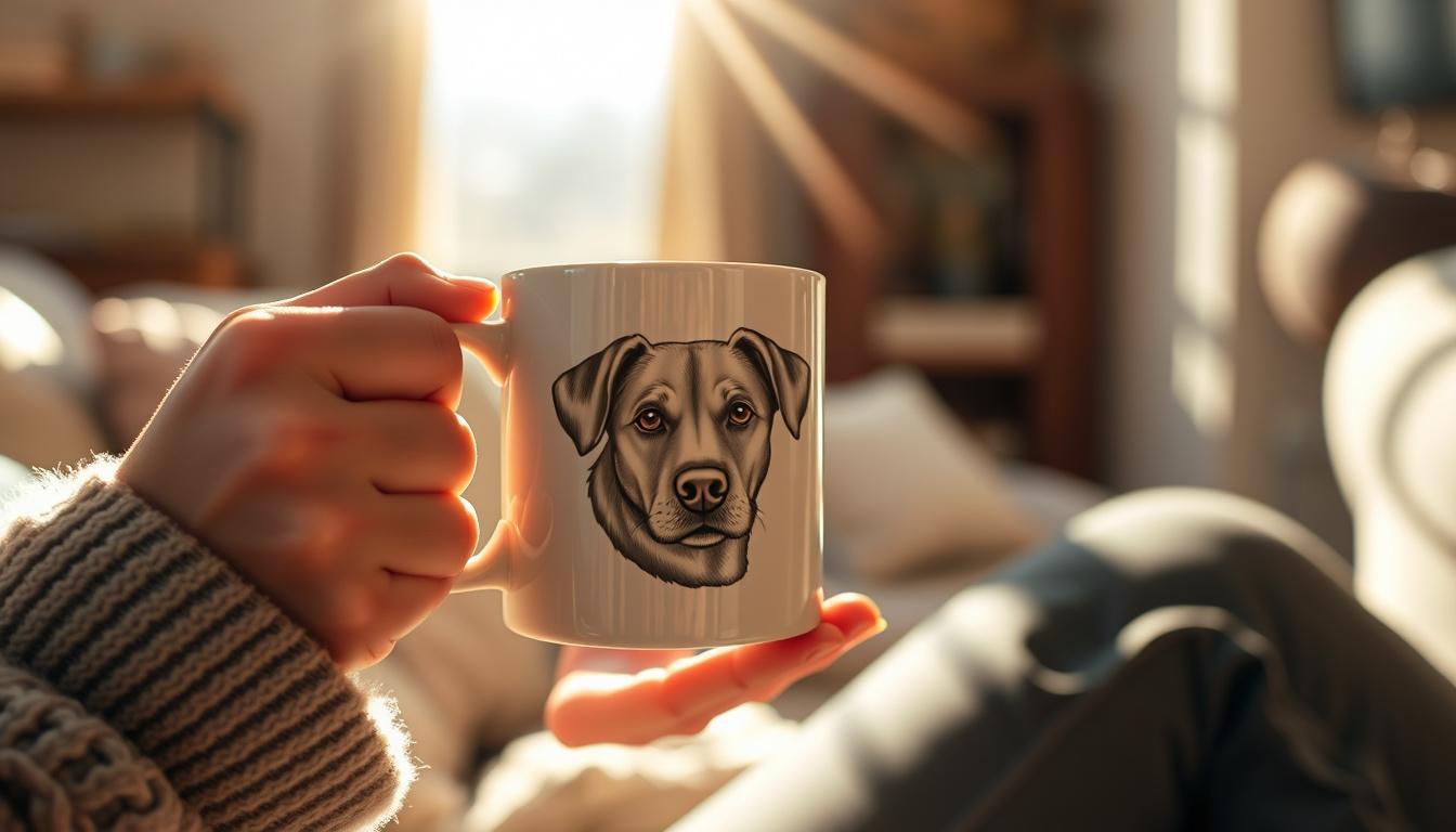 Retratos de Fidelidade: A Caneca Personalizada como Elo Físico entre o Tutor e a Essência do seu Animal