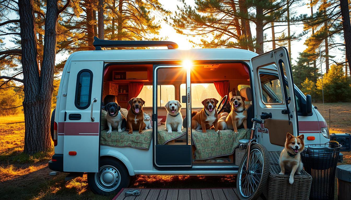 Vans adaptadas: a melhor escolha para viagens com seu animal